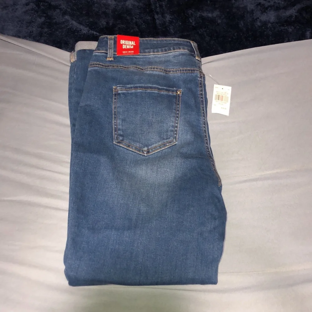 Wax Jean Blue High Rise Denim - Picture 3 of 3